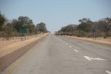 Kuhherde auf der Straße nach Rundu